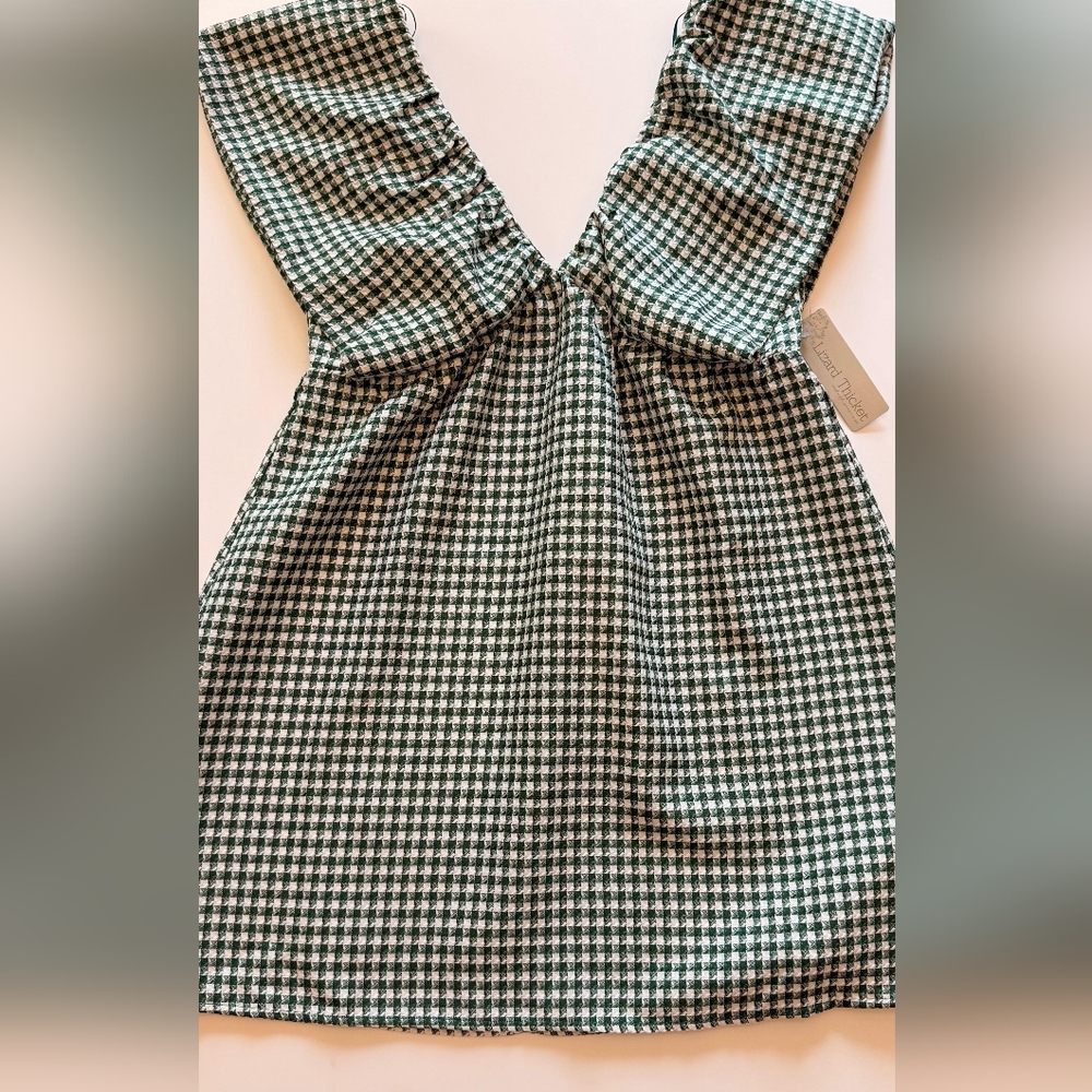 Lizard Thicket Black and White Mini Dress